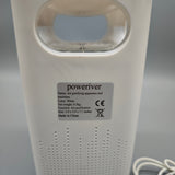Poweriver Air purifying apparatus and machines – White, 0.5kg, Compact 3.9x3.9x7.1in, Efficient Air Purifying Machine
