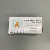PEST REPELLENT Animal repellents - Long-Lasting Protection, Woody Scent, Chemical-Free, Safe for Pets & Kids, No Rinse Required