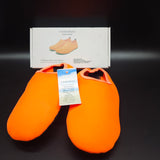 i Watershoes Aqua Shoes - Single Lycra Elastic Upper, Non-Slip Composite Sole & Lightweight Comfort Water Socks for Beach, Swimming, Snorkeling & Yoga; Ideal for Active Men, Women & Water Sports Enthusiasts; Orange, Size US 8