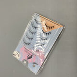 XIBIGEYE Artificial Eyelashes - 5 Pairs, Natural Look, Comfortable Fit, Segment Design, Easy Application