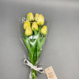 Ruivexi Artificial  Flowers - 33cm Realistic Plastic Faux Tulips, Home Decor, 10-Pack, Lifelike Flower Arrangements for Weddings, Parties, and Home Decoration