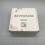 XFJYMXDM Artificial Flowers of Textile - EVA/VPE Foam, White, 6-7cm Diameter, 4cm Height