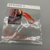 EVVCFEX Ascenders being mountaineering equipment - Red, Lightweight Aluminum Alloy, for Climbing, Fire Rescue, High Altitude Work - Fits 8-13mm Ropes