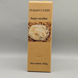 FUHAO CAIJIN Asian Noodles – 500g Wheat Flour Noodles, Ideal for Stir-Fry & Soup, Authentic Taste, Easy to Cook