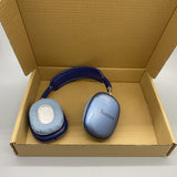 Szozzo Audio Headphones - Over-Ear Style, Blue Color, 10m Transmission Distance, 10-Hour Battery Life, Fast 2-Hour Charging