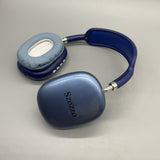 Szozzo Audio Headphones - Over-Ear Style, Blue Color, 10m Transmission Distance, 10-Hour Battery Life, Fast 2-Hour Charging