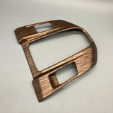 MEIYUAUTO Automotive interior paneling, ABS Gear Shift Decorative Panel, Smooth Edges, Wood Grain Finish, Scratch-Resistant, Durable Design for CRV 5th Gen