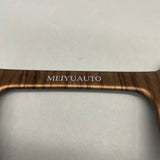 MEIYUAUTO Automotive interior paneling, ABS Gear Shift Decorative Panel, Smooth Edges, Wood Grain Finish, Scratch-Resistant, Durable Design for CRV 5th Gen