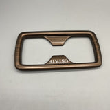 GSTATF Automotive Interior Trim - Rear Cup Holder, ABS, Wood Grain, Compatible with Toyota RAV4