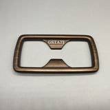 GSTATF Automotive Interior Trim - Rear Cup Holder, ABS, Wood Grain, Compatible with Toyota RAV4