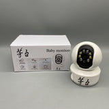 Baby Monitor, Compact 1080P HD Video Camera with Real-Time Wi-Fi Connectivity, Crystal Clear Monitoring, 10.6 x 8.2 x 8.2 cm, Easy Placement & Lifting Installation
