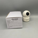 Moutai Baby Monitor, Crystal Clear 1080P HD Video, Compact & Wi-Fi Enabled, Real-Time Connectivity, 10.6x8.2x8.2 cm, Baby Camera with Instant Monitoring and Peace of Mind