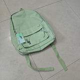 LS Backpacks - Oxford Cloth, Green, 15.6 Inch, Durable and Spacious for School, Travel, and Work