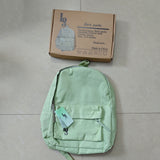 LS Backpacks - Oxford Cloth, Green, 15.6 Inch, Durable and Spacious for School, Travel, and Work