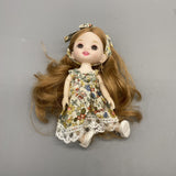 BENMAZ Ball-Jointed Dolls - 6.2x3x1.4 Inches, Plastic & Cloth Material, Perfect for 3-6 Year Olds, Durable and Safe, Ideal for Imaginative Play