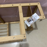 kalrin Bamboo Furniture, 2-Tier Bookshelf, Eco-Friendly Bamboo, 11.08x9x18.9 inches