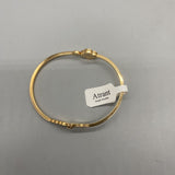 Atrant Bangle Bracelet - 925 Silver, Gold Plated, Lightweight Luxury, Minimalist Design