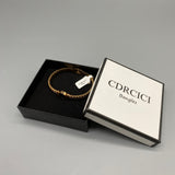 CDRCICI Bangles, Minimalist Round Disc Design, Versatile and Stylish for Any Occasion