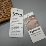 Ajahrug Bathroom Mat, 40x60cm Non-Slip Polyester Rug for Living Room and Bedroom, Soft and Durable Floor Mat