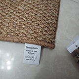 TerraSpoke Bathroom Mat – 40x60cm Polyester Fiber, Non-Slip Absorbent Rug for Bathroom, Living Room & Bedroom