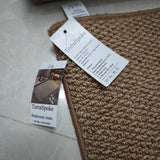TerraSpoke Bathroom Mat – 40x60cm Polyester Fiber, Non-Slip Absorbent Rug for Bathroom, Living Room & Bedroom