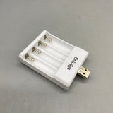 Enlodge Batteries and battery chargers, Compatible with AA/AAA Batteries, Input: DC 5V 1A/2A