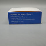 Rnovebodr Batteries and battery chargers – AA/AAA Battery Charger, DC5V Input, DC12V Output, 3-5 Hour Charging Time, Compact 6.5×2×8 cm