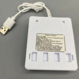 HPBS PRO Battery Chargers, 3-5 Hours Fast Charging, DC5V2A Input, AA/AAA Rechargeable Battery Compatible, Compact 6.5×2×8cm