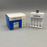 OSEPOH Battery Chargers, Fast Charging, 3-5 Hours, DC5V2A Input, Constant Voltage Output, 6.5×2×8cm