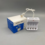 HPBS PRO Battery Chargers, 3-5 Hours Fast Charging, DC5V2A Input, AA/AAA Rechargeable Battery Compatible, Compact 6.5×2×8cm