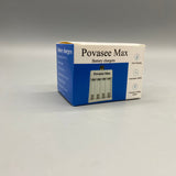 Povasee Max Battery Charger for AA/AAA Rechargeable Batteries, 4-Slot Fast Charger, 12V Output, 3-5 Hour Charging Time, Compact Design (6.5×2×8cm)