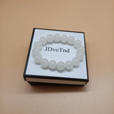 JDveTnd Bead Bracelets, White Beads for a Versatile and Stylish Addition to Your Wardrobe