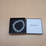 JDveTnd Bead Bracelets, White Beads for a Versatile and Stylish Addition to Your Wardrobe