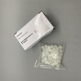 Arimei Beads for Making Jewellery, 6mm White Beads for DIY Jewelry Crafting, 50 Pieces