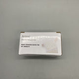 Arimei Beads for Making Jewellery, 6mm White Beads for DIY Jewelry Crafting, 50 Pieces