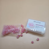 JDveTnd Beads for Making Jewelry, Pink Plastic Beads, 10mm Diameter, 1.5mm Aperture, Perfect for DIY Projects and Jewelry Making（50pcs）