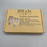 JDLyJx Bicycle parts, namely, {indicate specific parts.Bicycle pedals - Aluminum Alloy & Plastic, Durable, Anti-Slip, Lightweight, 11.5×6.5×2.5cm
