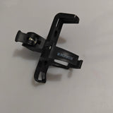 JESRIDER Bicycle Water Bottle Cage - Foldable Design, 360° Rotation, Quick-Release, Black