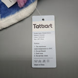 Tattiart Blanket Throw, 100x150cm Soft Polyester Throw Blanket, Multi-Color Design, Lightweight and Cozy for Couch, Bed, or Travel