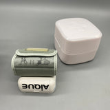 AIQUE Blood Pressure Monitor, Compact and Accurate, White Design, 10 x 8 x 10 cm
