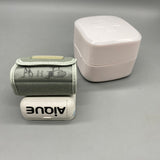 AIQUE Blood Pressure Monitor, Compact and Accurate, White Design, 10 x 8 x 10 cm