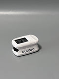 ouotwo Blood Oxygen Monitor, Accurate Measurement, Portable, Comfortable Wear, 4-Way Readability, Auto Shutoff