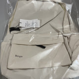 Bevgie Book Bags - White, Polyester, 14-inch, Durable and Stylish for School and Travel