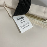 Bevgie Book Bags - White, Polyester, 14-inch, Durable and Stylish for School and Travel