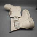 LIOERDIWE Boots – Beige, US Size 5.5, Rubber Sole, Durable & Comfortable Design