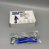 OULEGET Bottle Opener,Multifunctional 4-in-1 Bottle Opener, Plastic and Stainless Steel, Compact and Stylish,