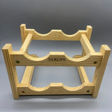 ULKLIFE Bottle stands - Open Storage Wine Rack with Smooth Polished Finish