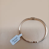 JDveTnd Bracelets, Elegant and Adjustable Titanium Steel Cloud Bangle