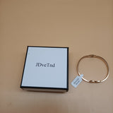 JDveTnd Bracelets, Elegant and Adjustable Titanium Steel Cloud Bangle