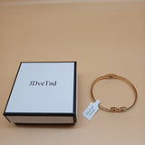 JDveTnd Bracelets, Elegant and Adjustable Titanium Steel Cloud Bangle